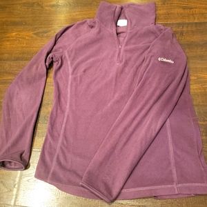 Womens Columbia Light weight 1/4 zip jacket